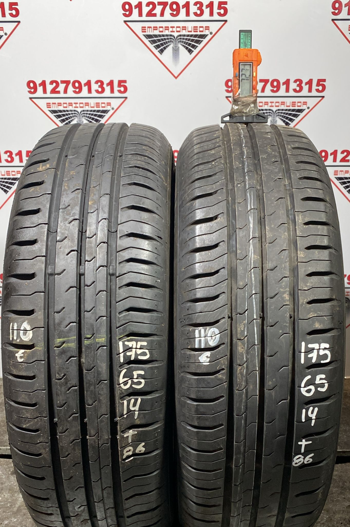 CONTINENTAL CONTIECOCONTACT 6 USADO  175/65 R14 86 T