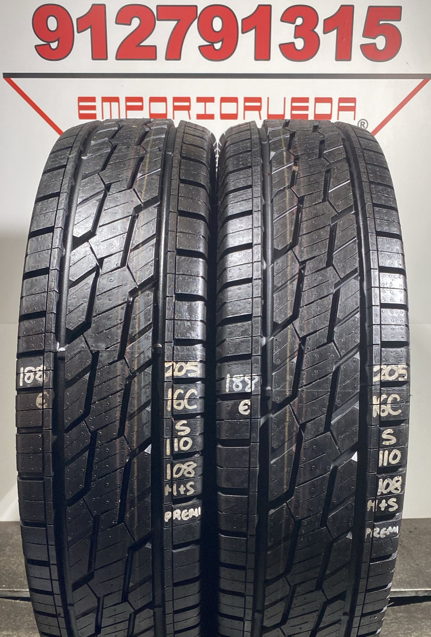 CONTINENTAL CONTICROSSCONTACT USADO PREMIUM M+S 205/80 R16C 110/108 S